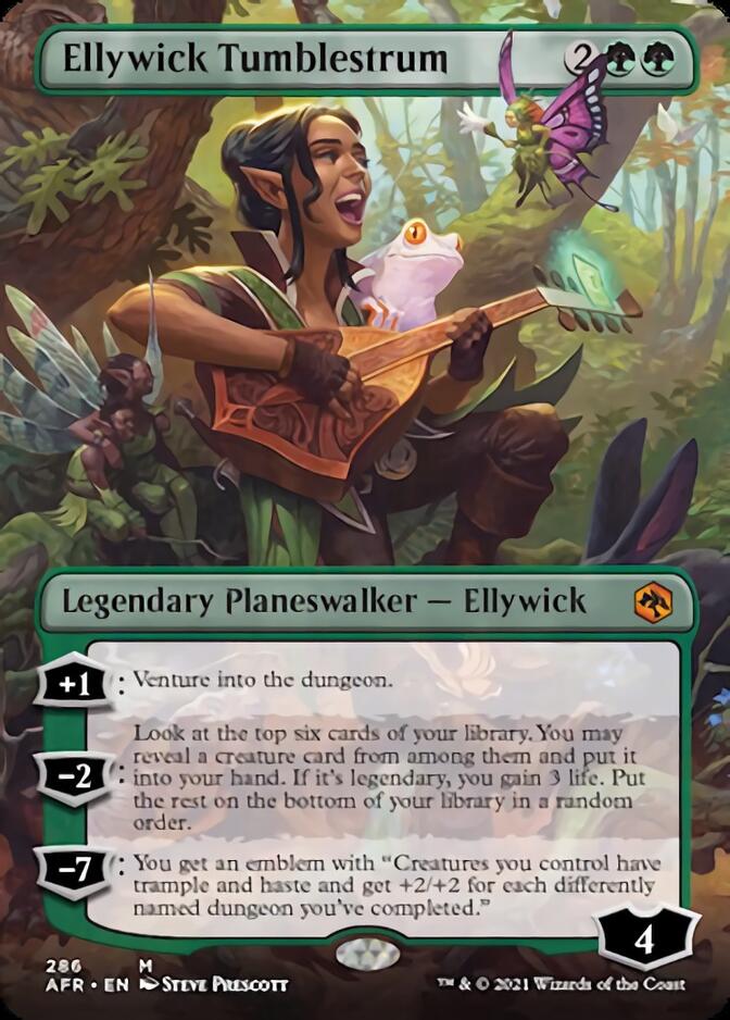 Ellywick Tumblestrum (Borderless) [Dungeons & Dragons: Adventures in the Forgotten Realms] | Gate City Games LLC