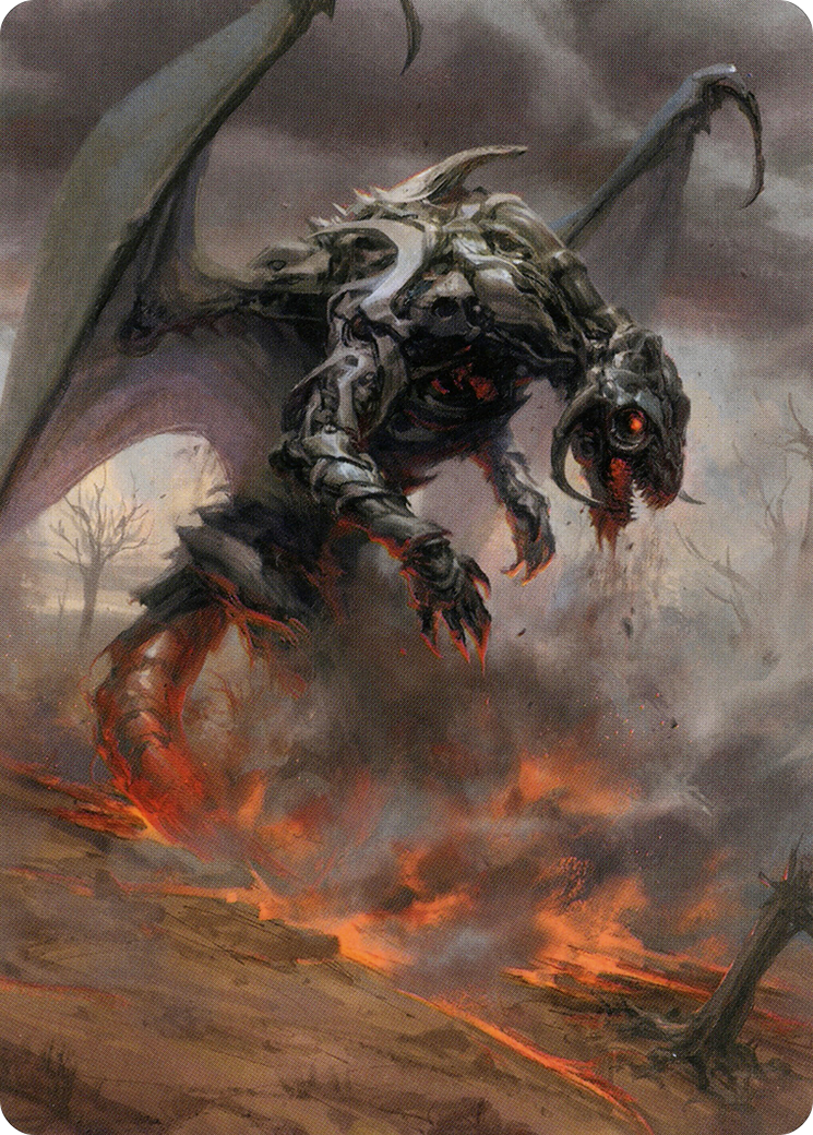 Scion of Draco Art Card [Modern Horizons 2 Art Series] | Gate City Games LLC