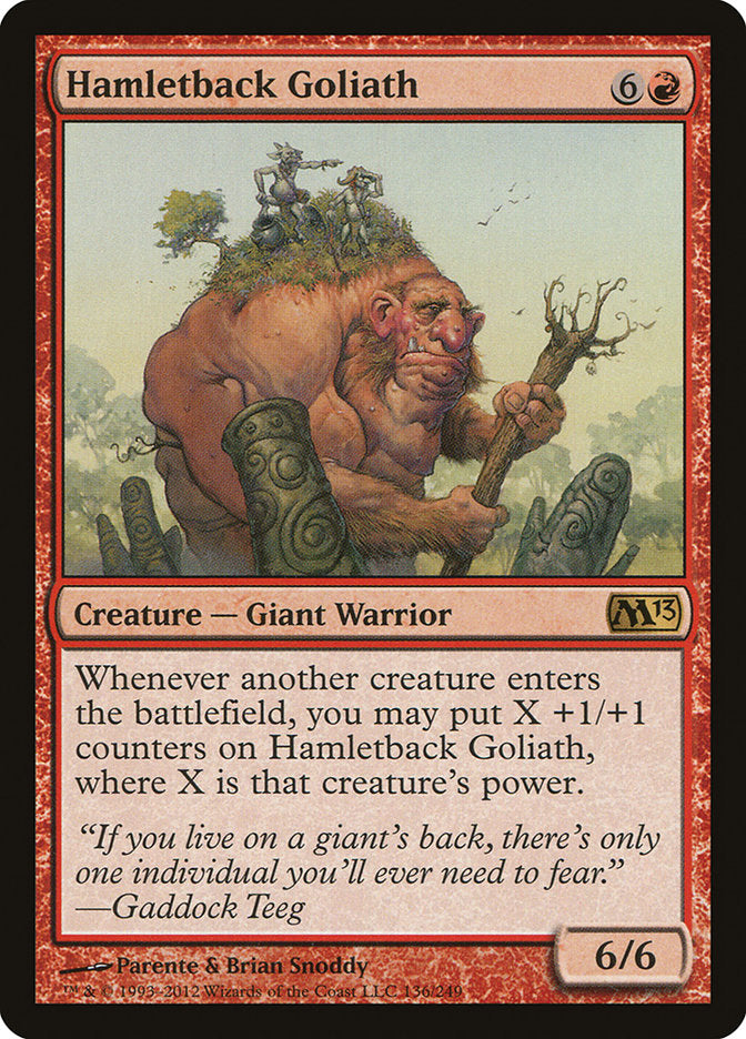 Hamletback Goliath [Magic 2013] | Gate City Games LLC