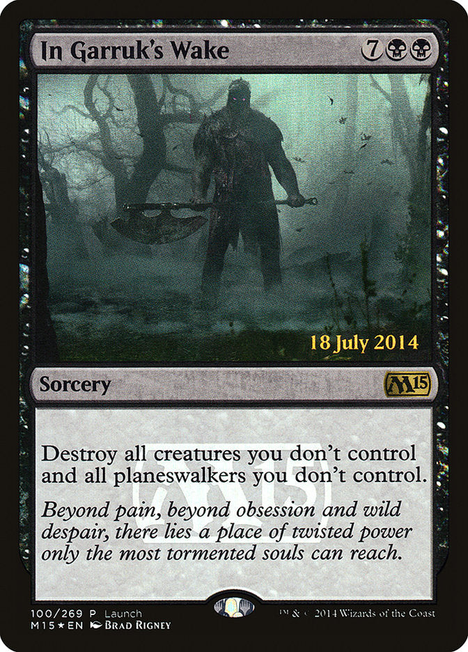 In Garruk's Wake [Magic 2015 Prerelease Promos] | Gate City Games LLC