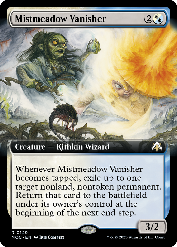 Mistmeadow Vanisher (Extended Art) [March of the Machine Commander] | Gate City Games LLC