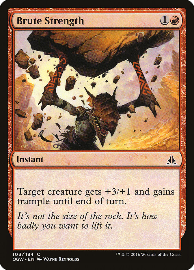 Brute Strength [Oath of the Gatewatch] | Gate City Games LLC
