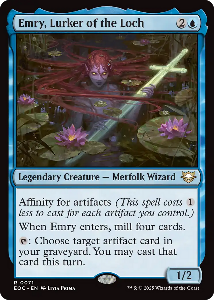 Emry, Lurker of the Loch [Edge of Eternities Commander] | Gate City Games LLC