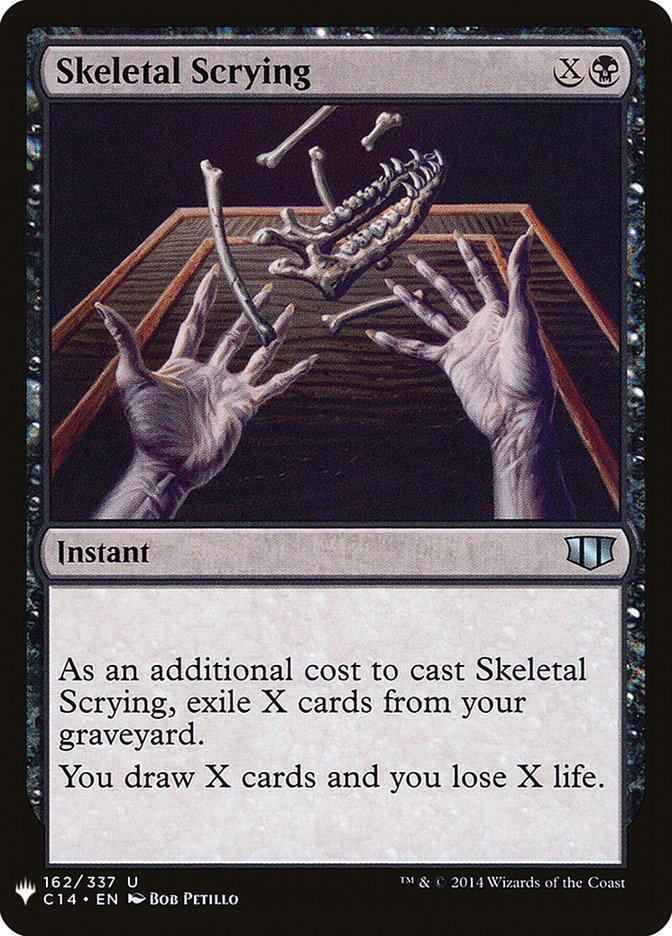 Skeletal Scrying [Mystery Booster] | Gate City Games LLC