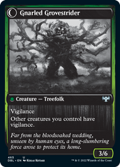 Dormant Grove // Gnarled Grovestrider [Innistrad: Double Feature] | Gate City Games LLC