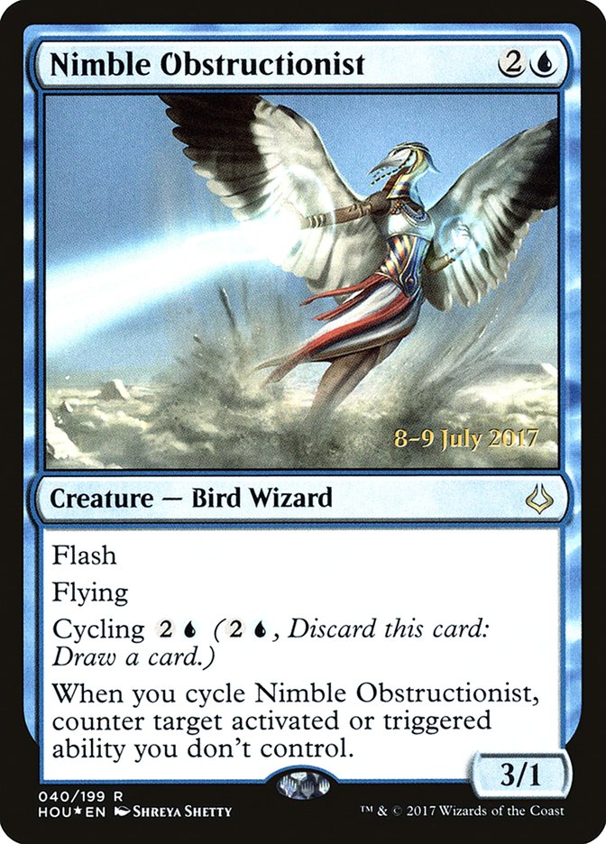 Nimble Obstructionist [Hour of Devastation Prerelease Promos] | Gate City Games LLC