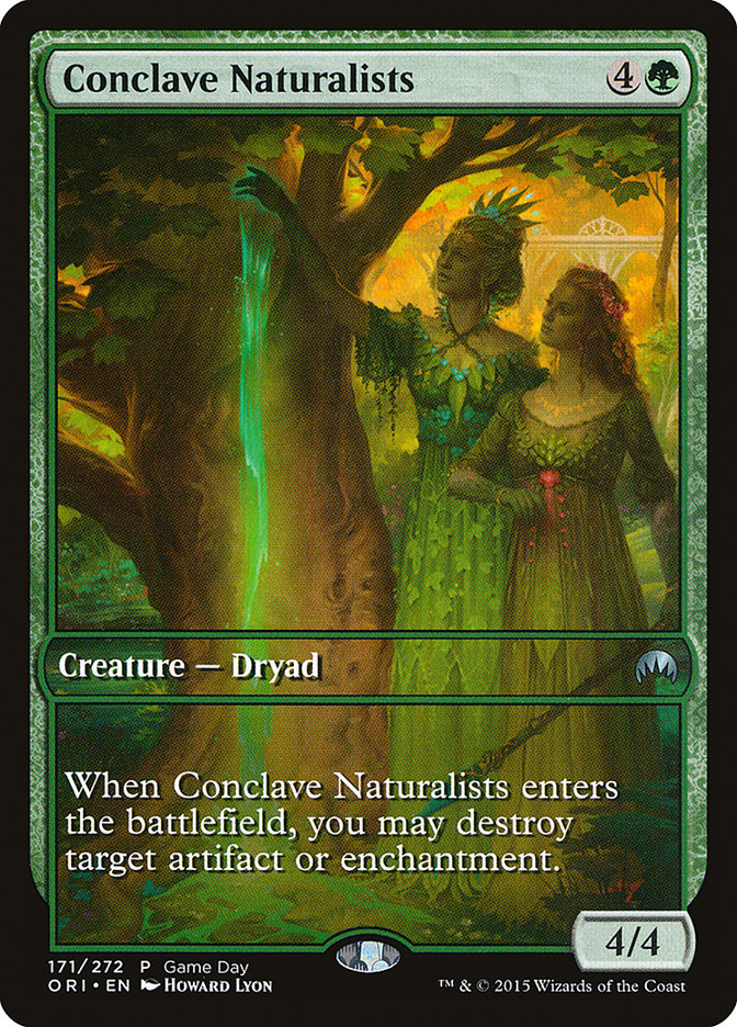Conclave Naturalists (Game Day) [Magic Origins Promos] | Gate City Games LLC