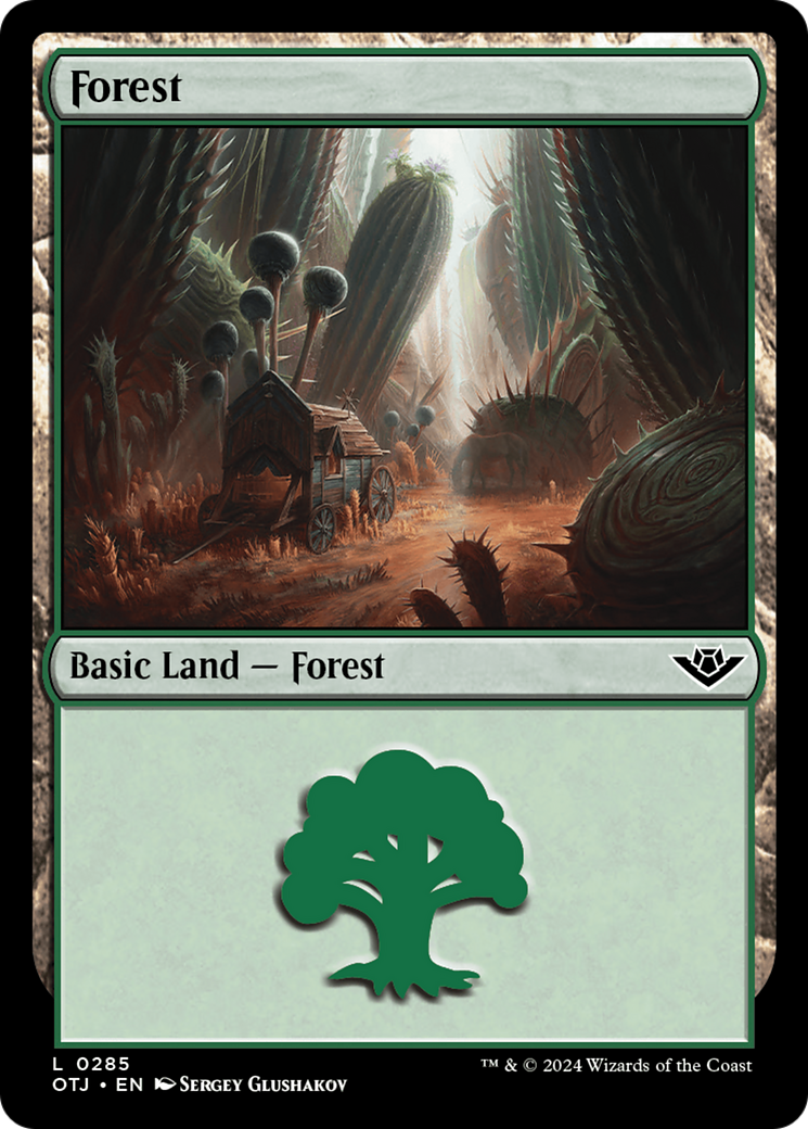 Forest (0285) [Outlaws of Thunder Junction] | Gate City Games LLC