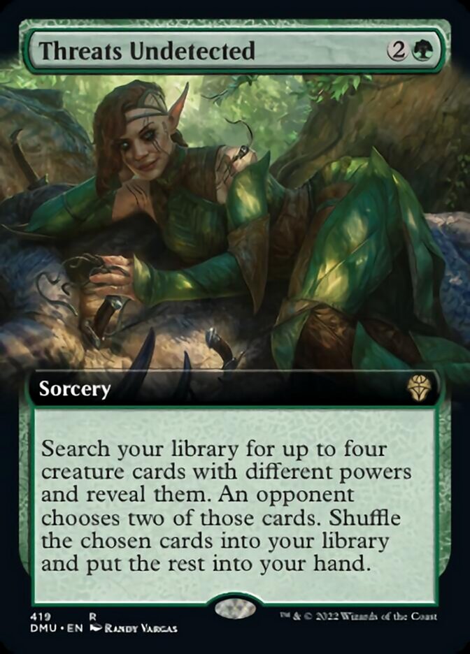 Threats Undetected (Extended Art) [Dominaria United] | Gate City Games LLC