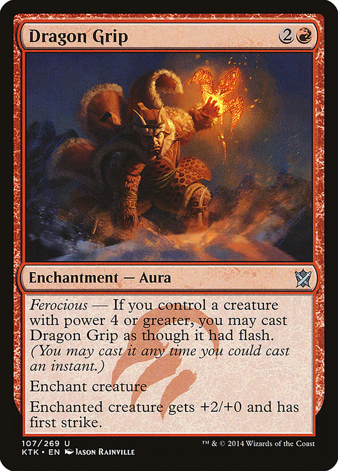 Dragon Grip [Khans of Tarkir] | Gate City Games LLC