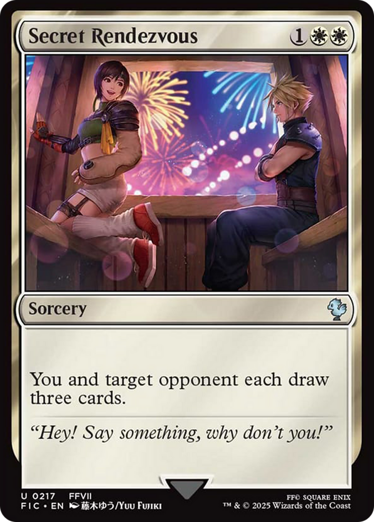 Secret Rendezvous (0217) [FINAL FANTASY Commander] | Gate City Games LLC