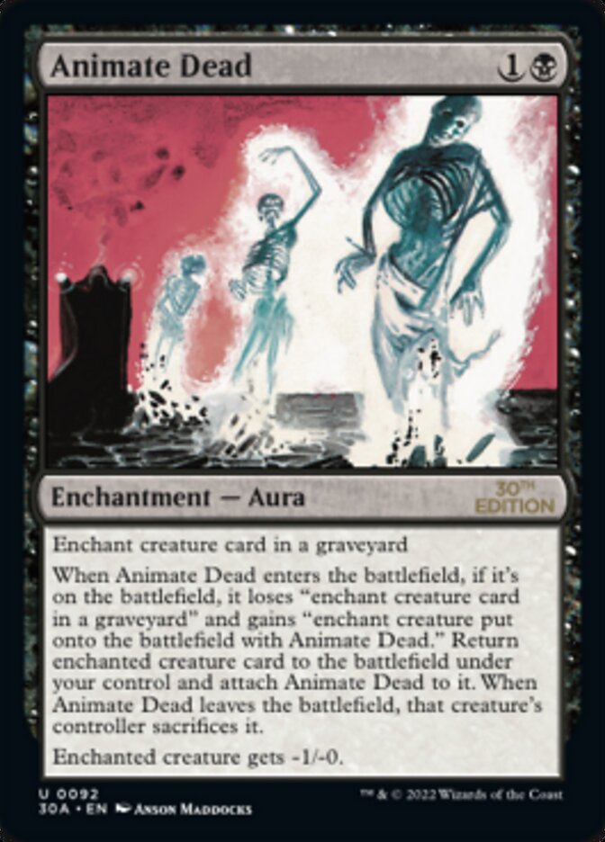 Animate Dead [30th Anniversary Edition] | Gate City Games LLC