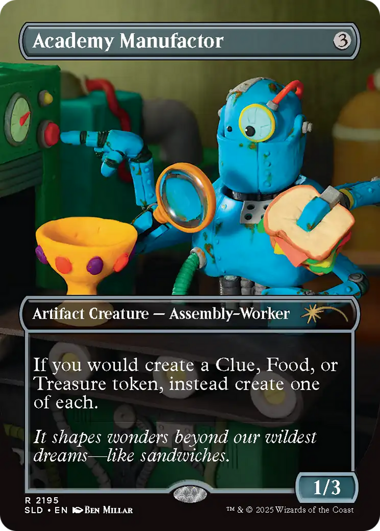 Academy Manufactor (Rainbow Foil) [Secret Lair Drop Series] | Gate City Games LLC