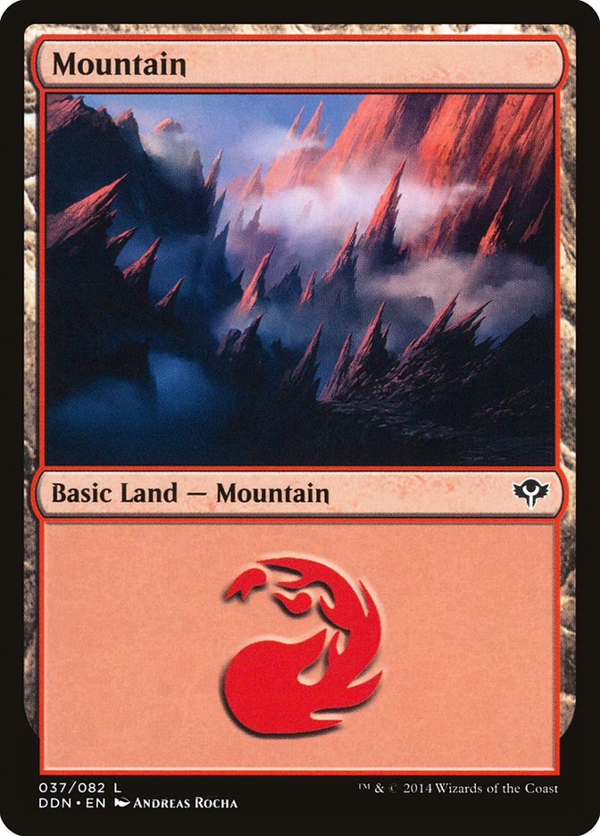 Mountain (37) [Duel Decks: Speed vs. Cunning] | Gate City Games LLC
