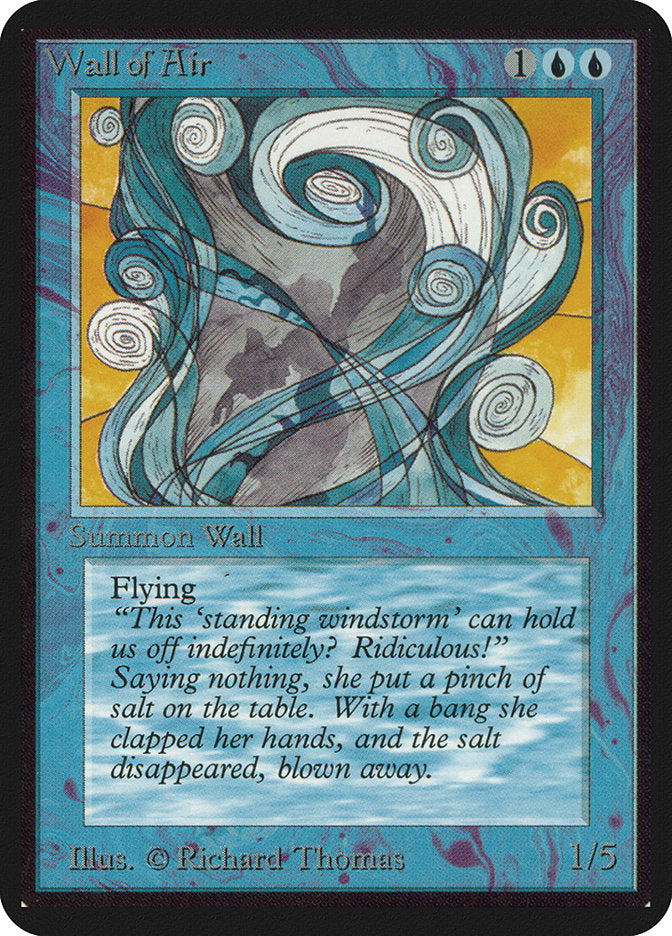 Wall of Air [Alpha Edition] | Gate City Games LLC