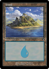 Island (440) (Retro) [Commander Masters] | Gate City Games LLC