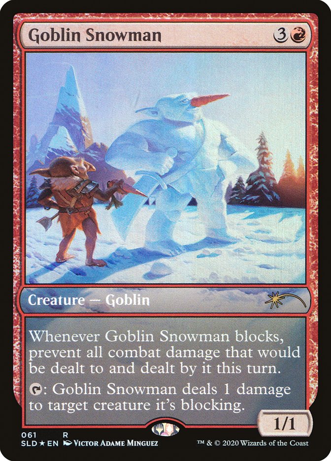 Goblin Snowman [Secret Lair Drop Series] | Gate City Games LLC