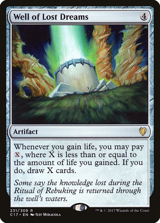 Well of Lost Dreams [Commander 2017] | Gate City Games LLC