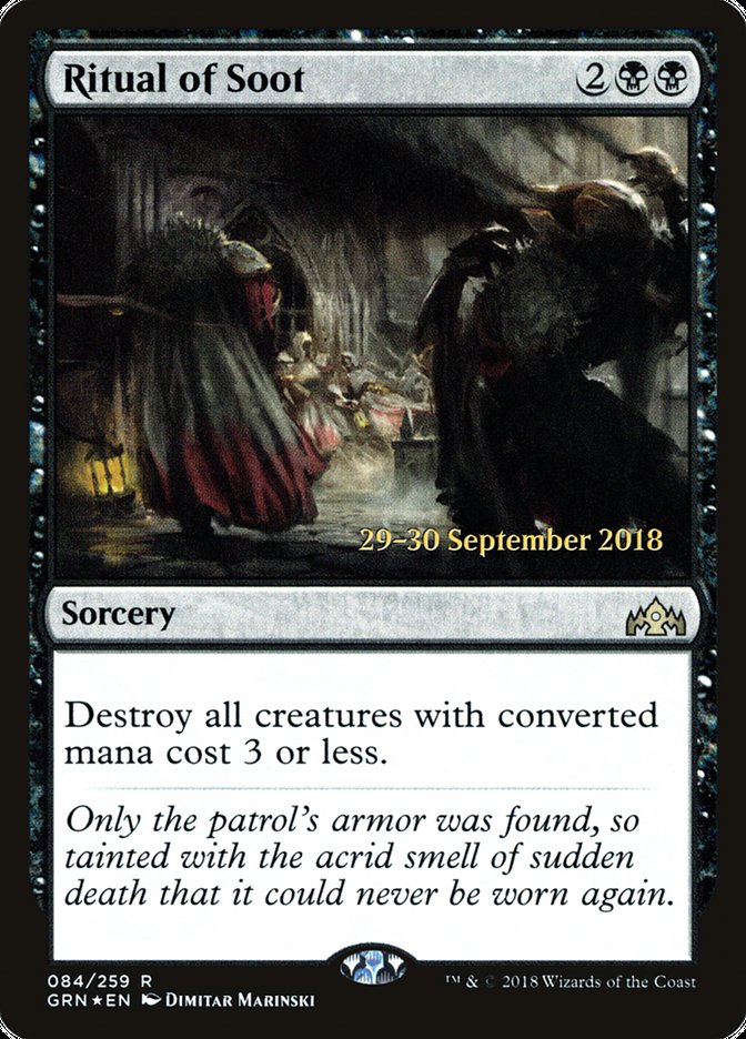 Ritual of Soot [Guilds of Ravnica Prerelease Promos] | Gate City Games LLC