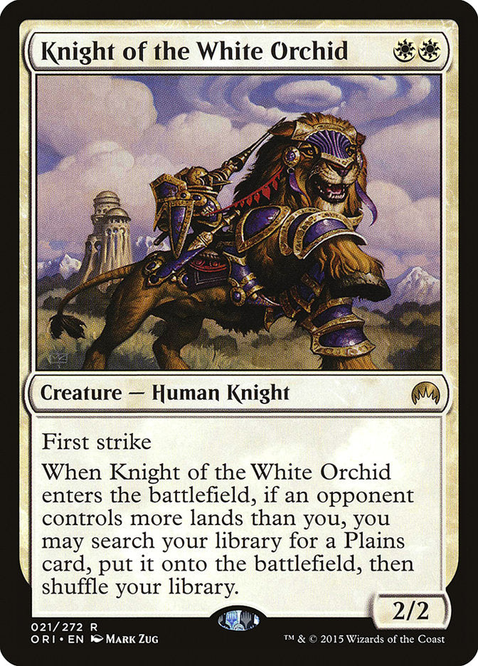 Knight of the White Orchid [Magic Origins] | Gate City Games LLC