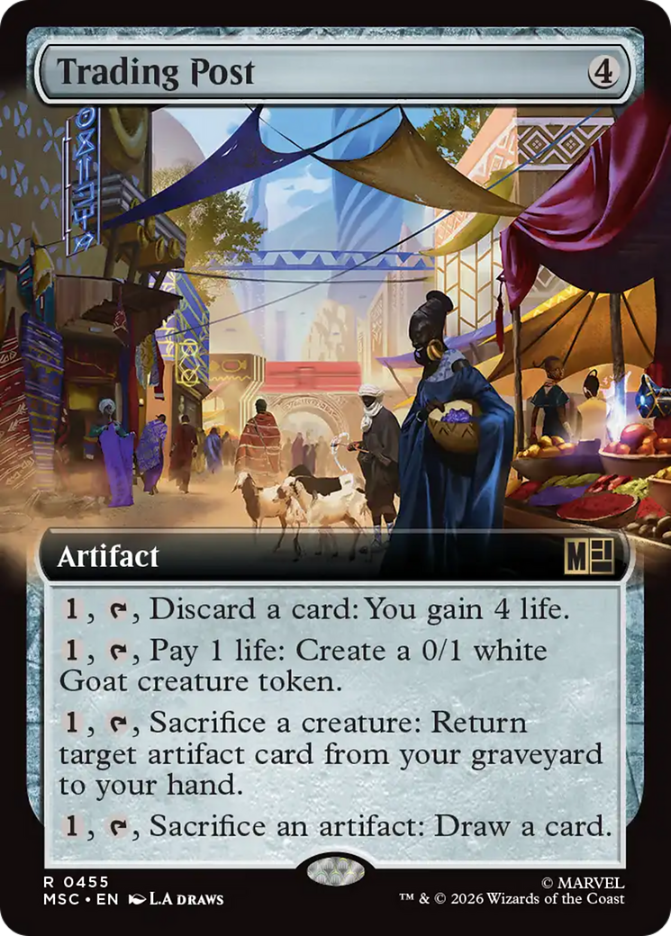Trading Post (Extended Art) [Marvel Super Heroes Commander] | Gate City Games LLC