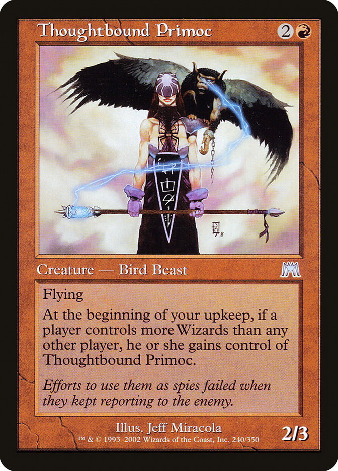 Thoughtbound Primoc [Onslaught] | Gate City Games LLC
