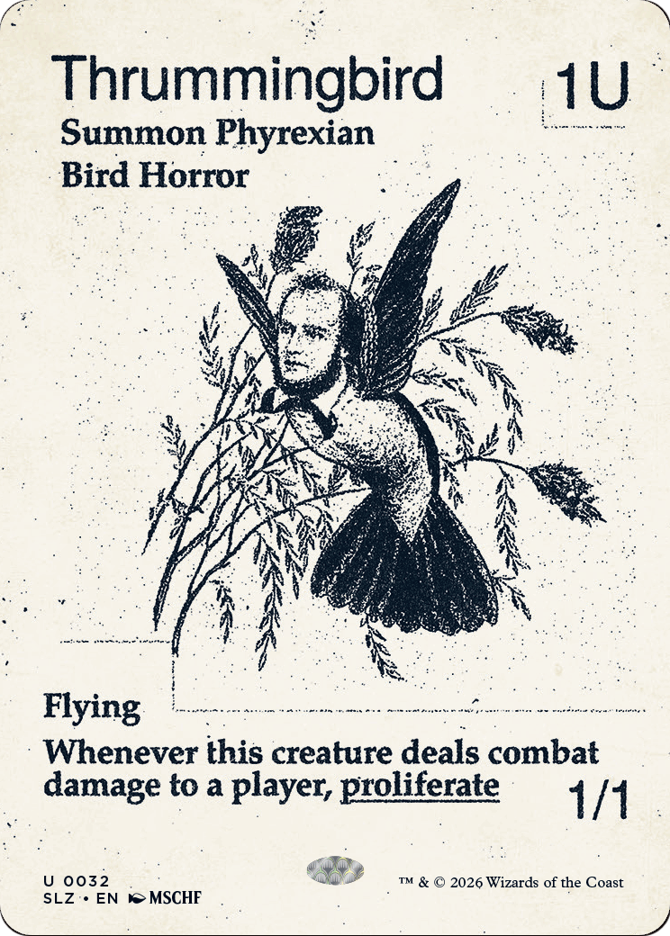 Thrummingbird (0032) [Secret Lair x MSCHF: The Zeta Set] | Gate City Games LLC
