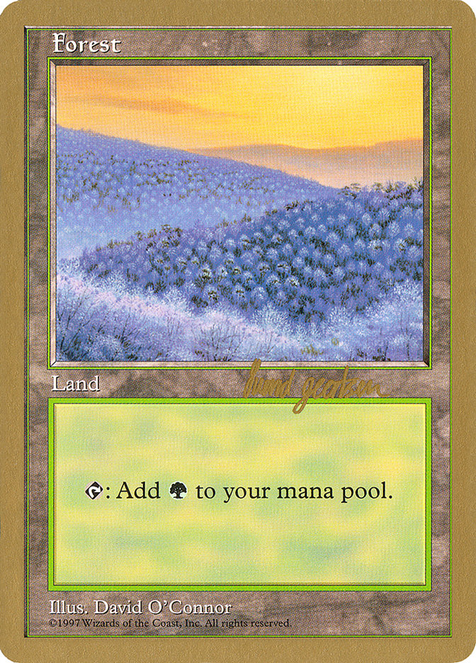 Forest (sg449) (Svend Geertsen) [World Championship Decks 1997] | Gate City Games LLC