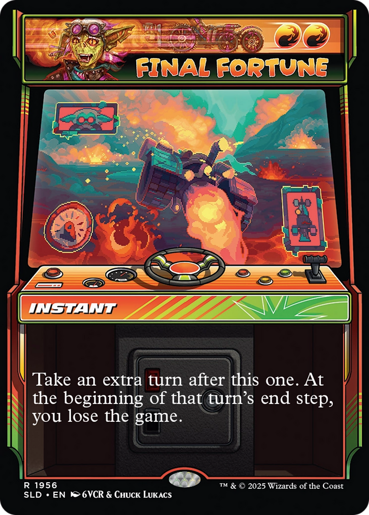Final Fortune (Rainbow Foil) [Secret Lair Drop Series] | Gate City Games LLC