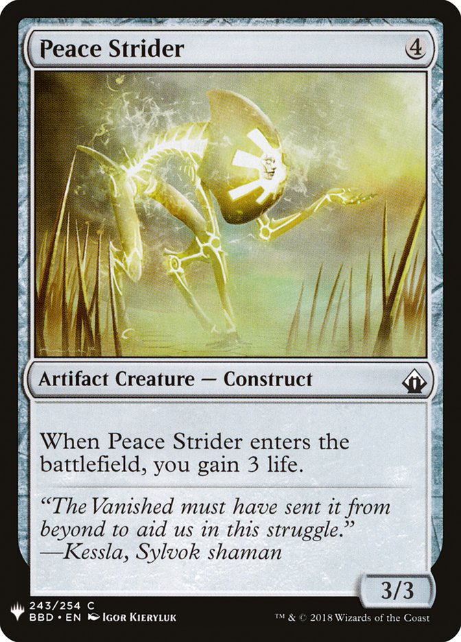 Peace Strider [Mystery Booster] | Gate City Games LLC