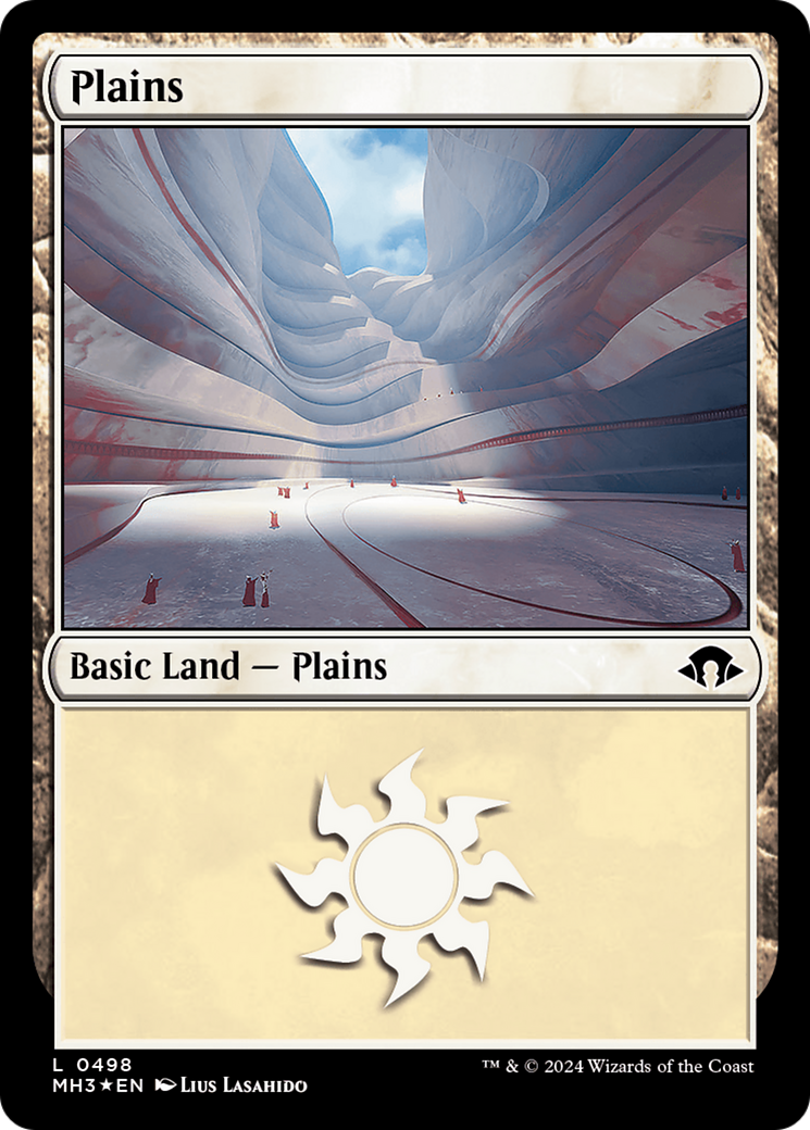 Plains (0498) (Ripple Foil) [Modern Horizons 3] | Gate City Games LLC