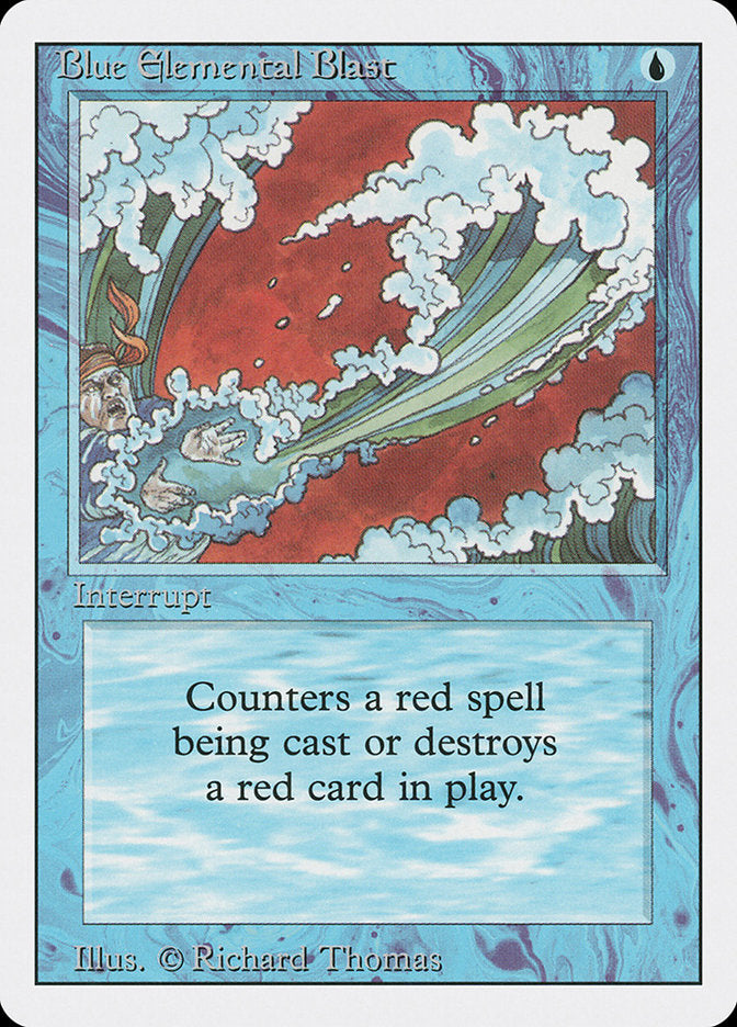 Blue Elemental Blast [Revised Edition] | Gate City Games LLC