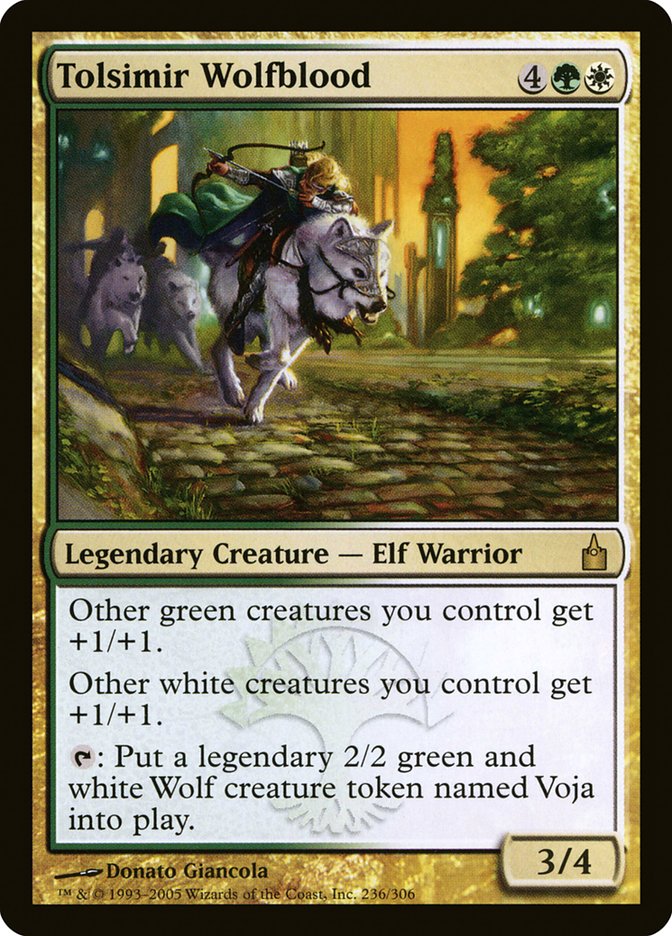 Tolsimir Wolfblood [Ravnica: City of Guilds] | Gate City Games LLC