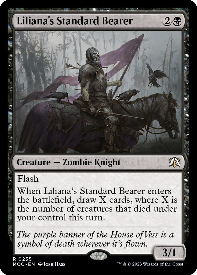 Liliana's Standard Bearer [March of the Machine Commander] | Gate City Games LLC