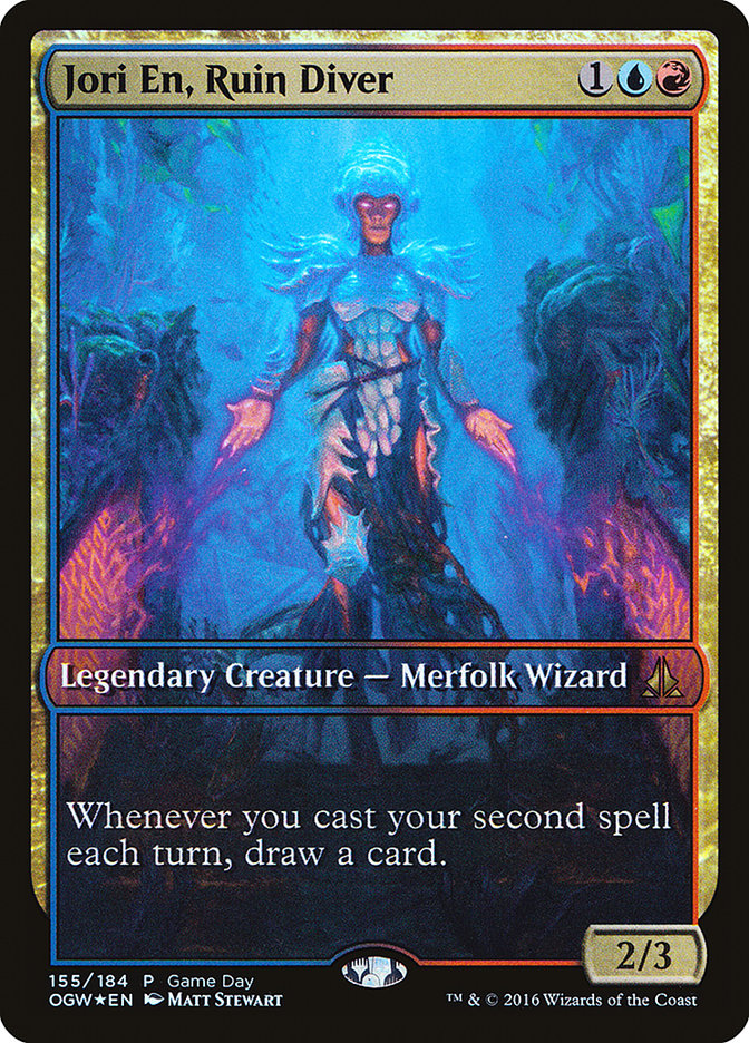 Jori En, Ruin Diver (Game Day) (Full Art) [Oath of the Gatewatch Promos] | Gate City Games LLC
