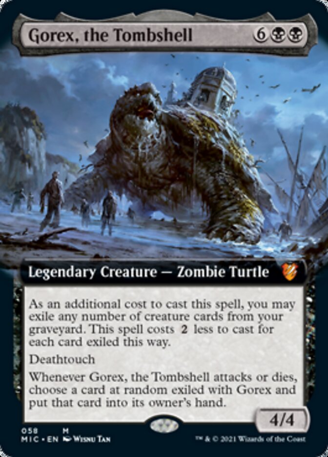 Gorex, the Tombshell (Extended Art) [Innistrad: Midnight Hunt Commander] | Gate City Games LLC