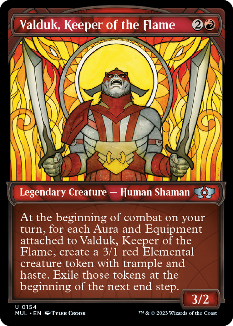 Valduk, Keeper of the Flame (Halo Foil) [Multiverse Legends] | Gate City Games LLC