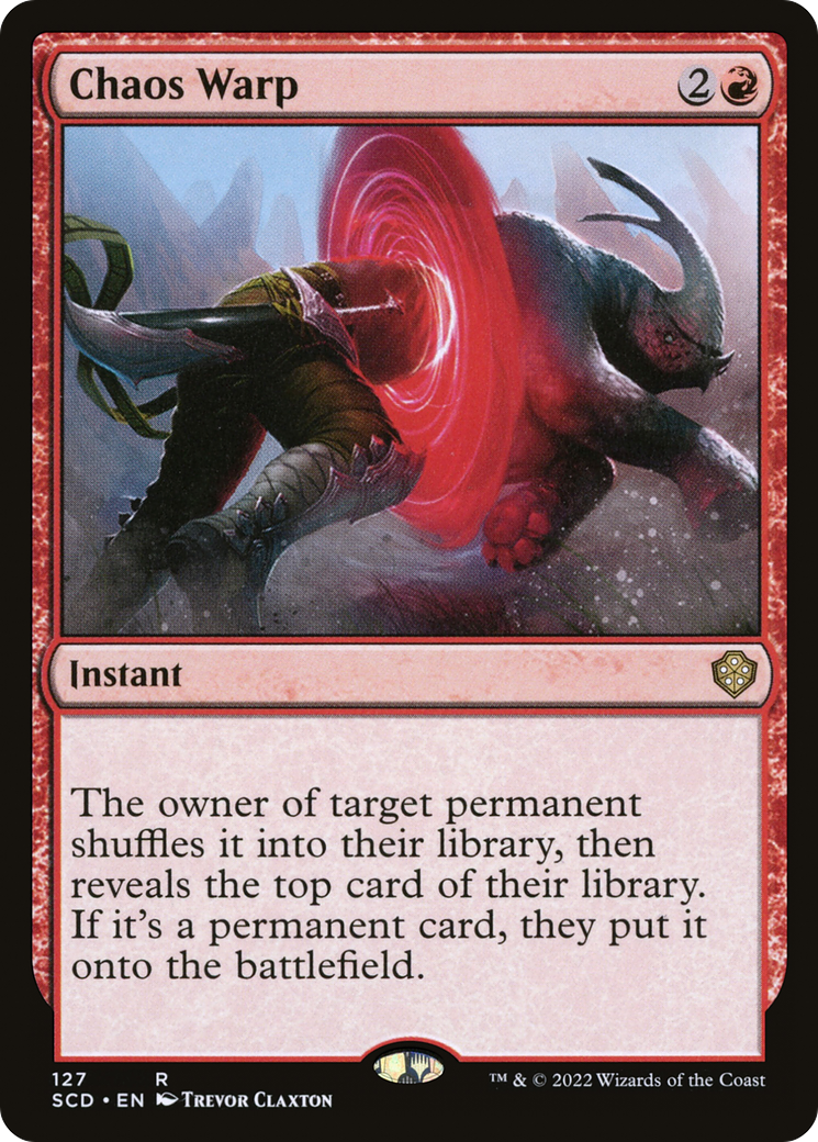 Chaos Warp [Starter Commander Decks] | Gate City Games LLC