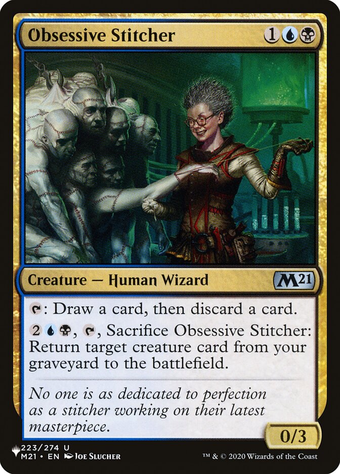 Obsessive Stitcher [The List] | Gate City Games LLC