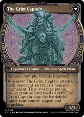 Throne of the Grim Captain // The Grim Captain (Showcase) [The Lost Caverns of Ixalan] | Gate City Games LLC