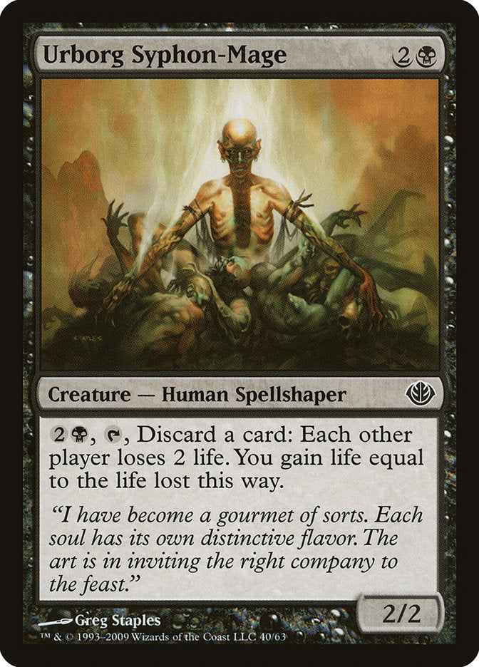 Urborg Syphon-Mage [Duel Decks: Garruk vs. Liliana] | Gate City Games LLC