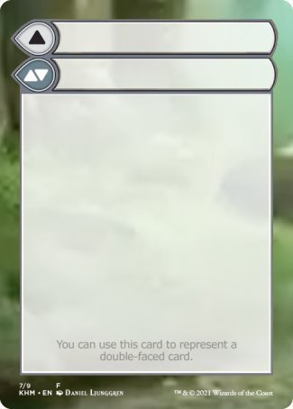 Helper Card (7/9) [Kaldheim Tokens] | Gate City Games LLC