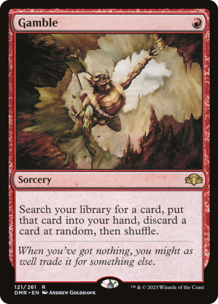 Gamble [Dominaria Remastered] | Gate City Games LLC