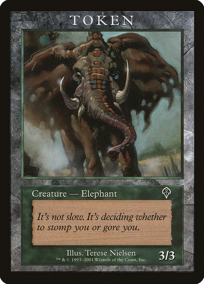 Elephant Token [Magic Player Rewards 2001] | Gate City Games LLC