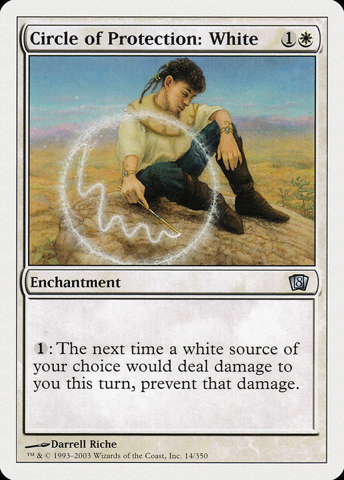 Circle of Protection: White [Eighth Edition] | Gate City Games LLC