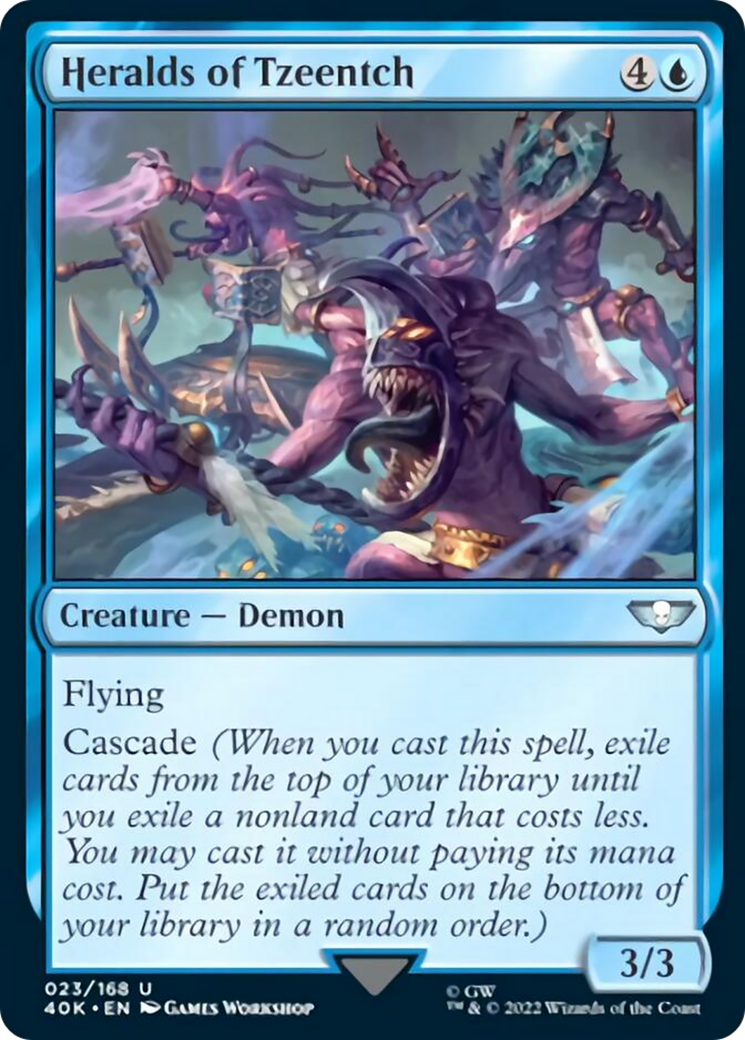 Heralds of Tzeentch (Surge Foil) [Warhammer 40,000] | Gate City Games LLC