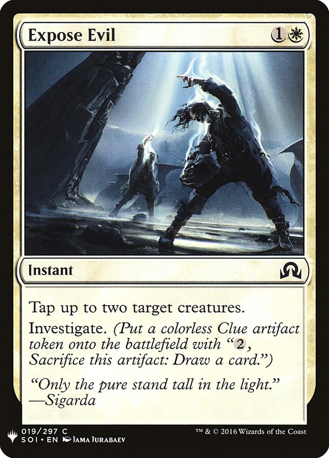 Expose Evil [Mystery Booster] | Gate City Games LLC