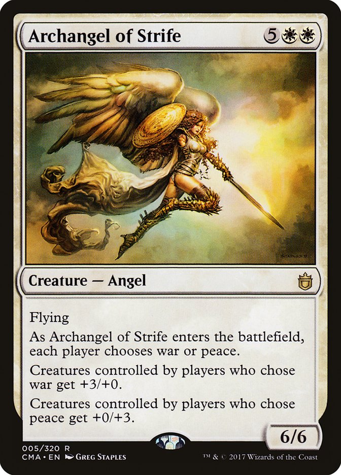 Archangel of Strife [Commander Anthology] | Gate City Games LLC