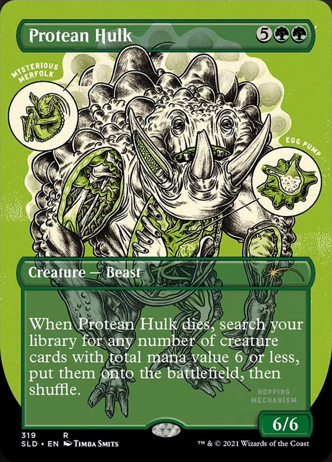 Protean Hulk (Borderless Foil Etched) [Secret Lair Drop Series] | Gate City Games LLC