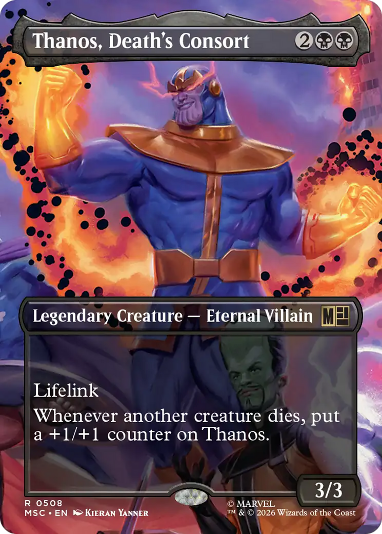 Thanos, Death's Consort (Extended Art) [Marvel Super Heroes Commander] | Gate City Games LLC